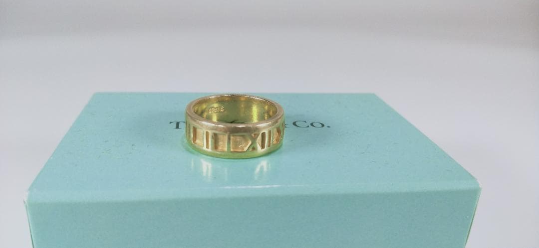 パ*ダ様 Tiffany&Co. ティファニー リング　アトラス　ゴールドカラー