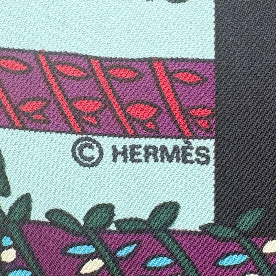 ♡美品♡ エルメス LES PARADIS DU ROY 王の楽園 スカーフ