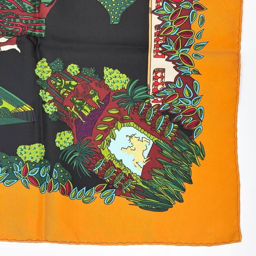 ♡美品♡ エルメス LES PARADIS DU ROY 王の楽園 スカーフ