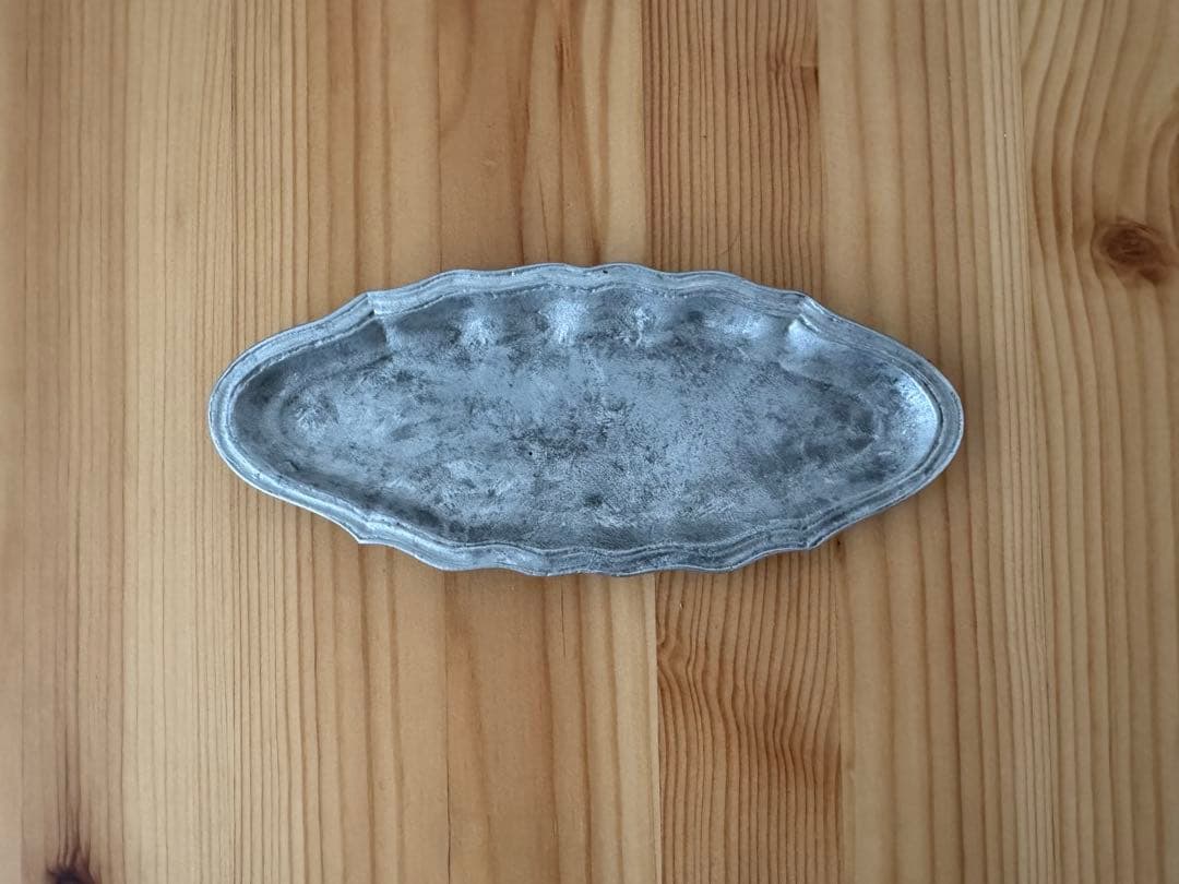 【co+fe】アルミプレート 作家もの／クラフトアルミ／ディスプレイ・菓子皿に