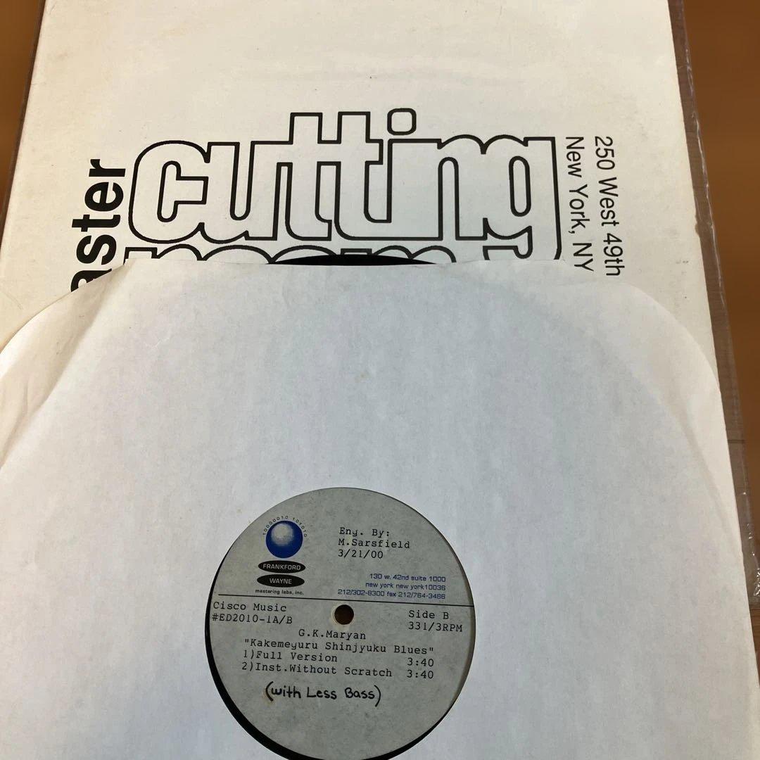 G.K MARYAN pro DEV LARGE レア　アセテート盤