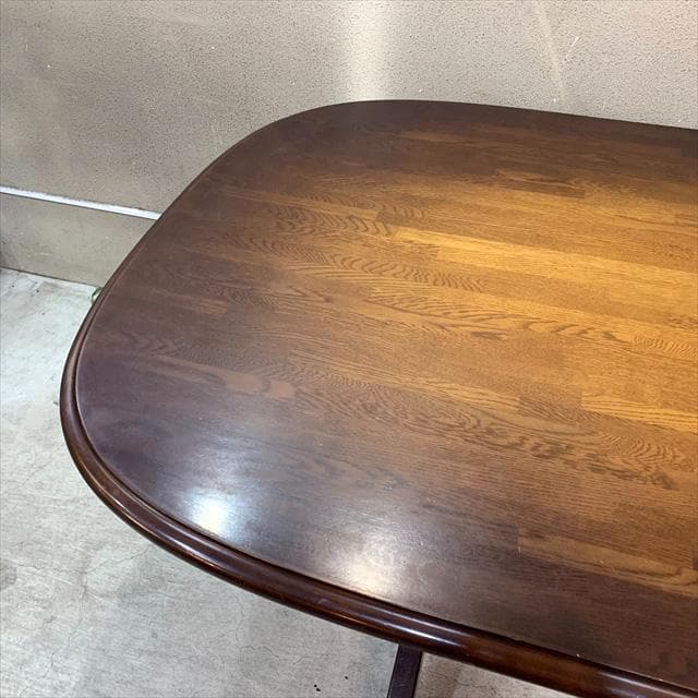 オールキツツキ（飛騨産業家具）オーバルダイニングテーブル