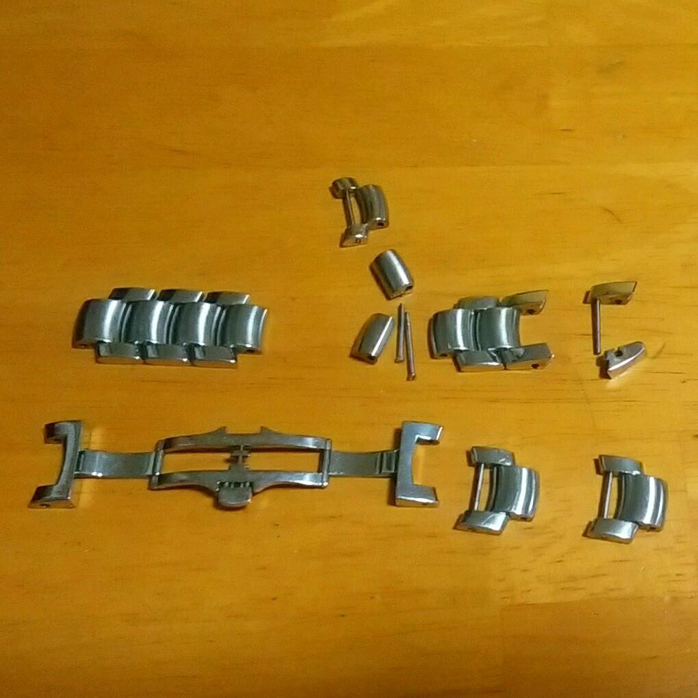 ボーム＆メルシエ　ケープランドダイバー　時計ベルト　ステンレスブレス　パーツ