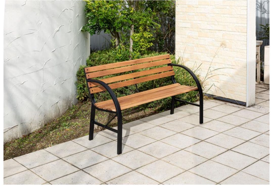 新品未使用⭐︎ガーデンベンチ　コメリ