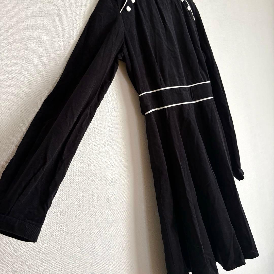 PAMEO POSEパメオポーズ　チャイナワンピース ボタン付き　Aライン　M