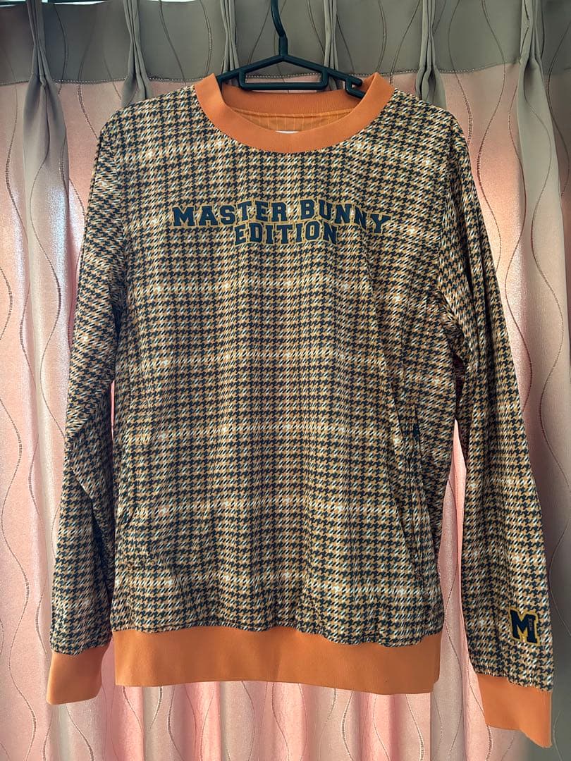 め*か様 マスターバニーエディション 千鳥柄 オレンジ系 サイズ5