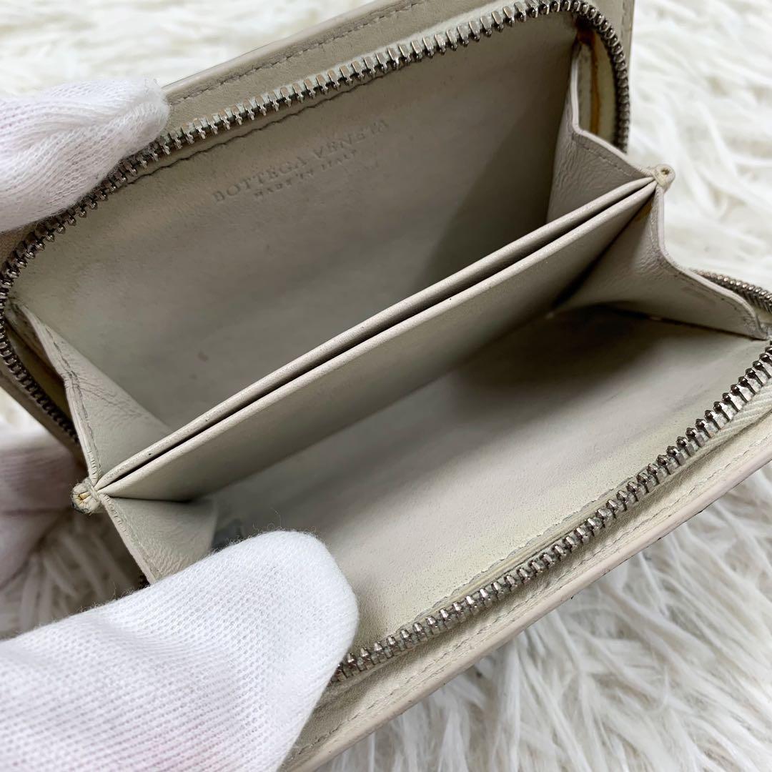 【✨美品✨】ボッテガヴェネタ マキシイントレチャート ケース バイカラー