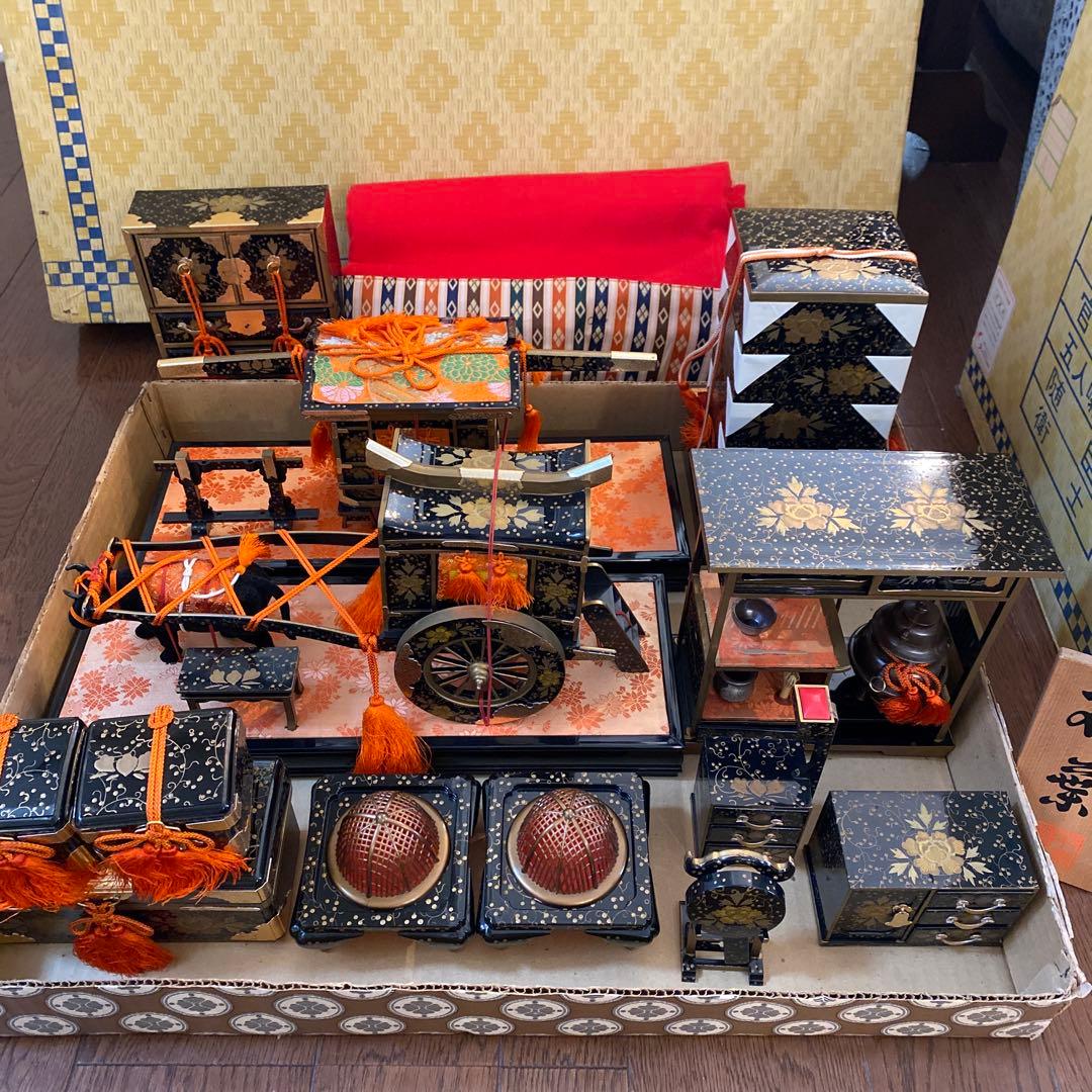 雛人形 お道具 段飾り 昭和45年 昭和 昭和レトロ ひな祭り 桃の節句