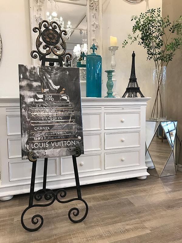 アイアンイーゼル ボードスタンド 店舗 案内板 レトロ アンティーク