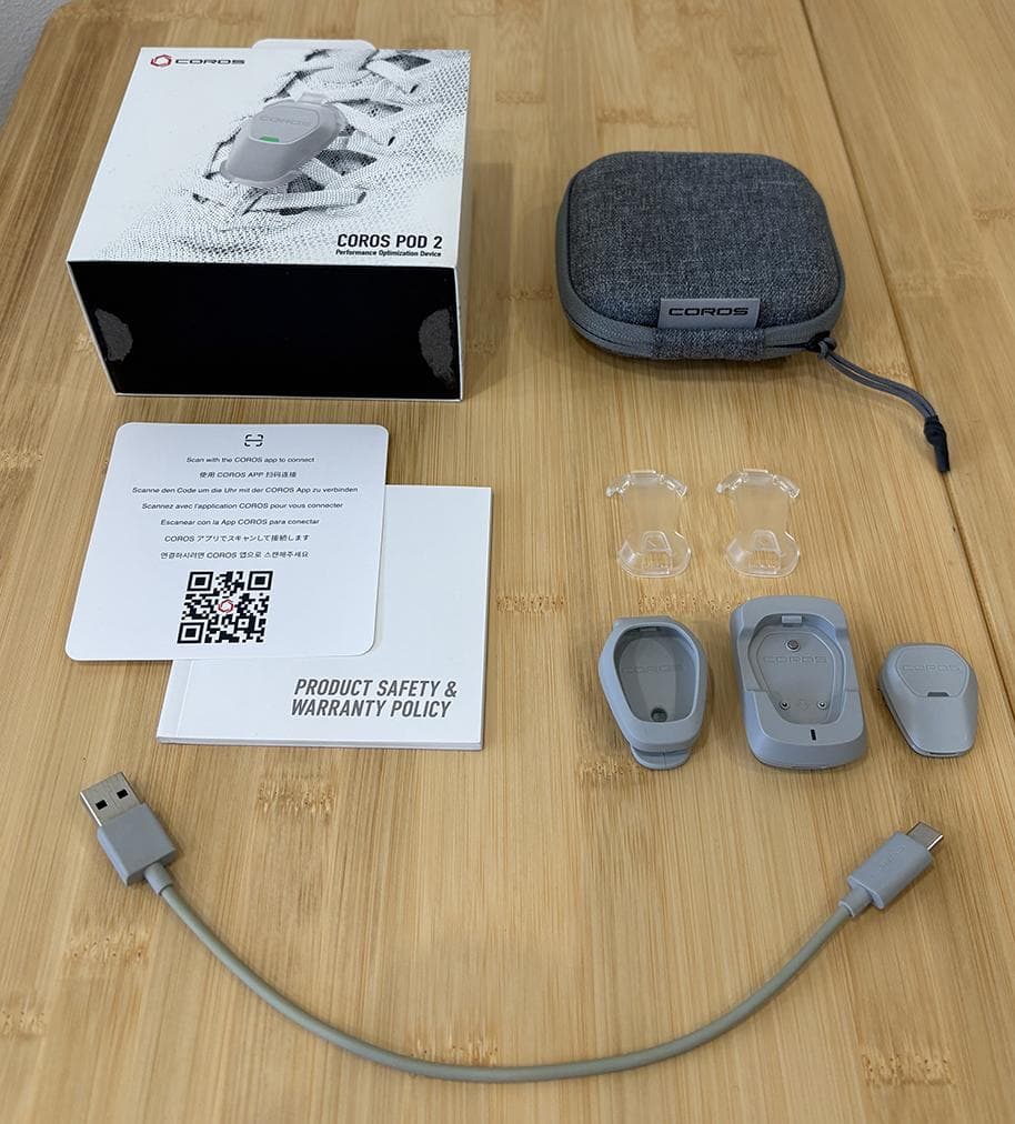 極美品 COROS POD 2 カロス ポッド2 トレーニングデバイス