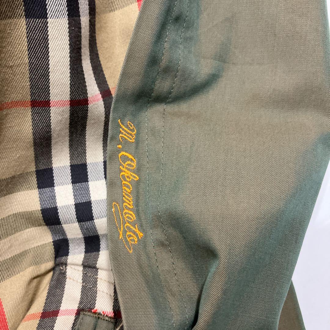 【専用品 バーバリーズ　ロングステンカラーコート　ライナー付　玉虫色　ノバチェ