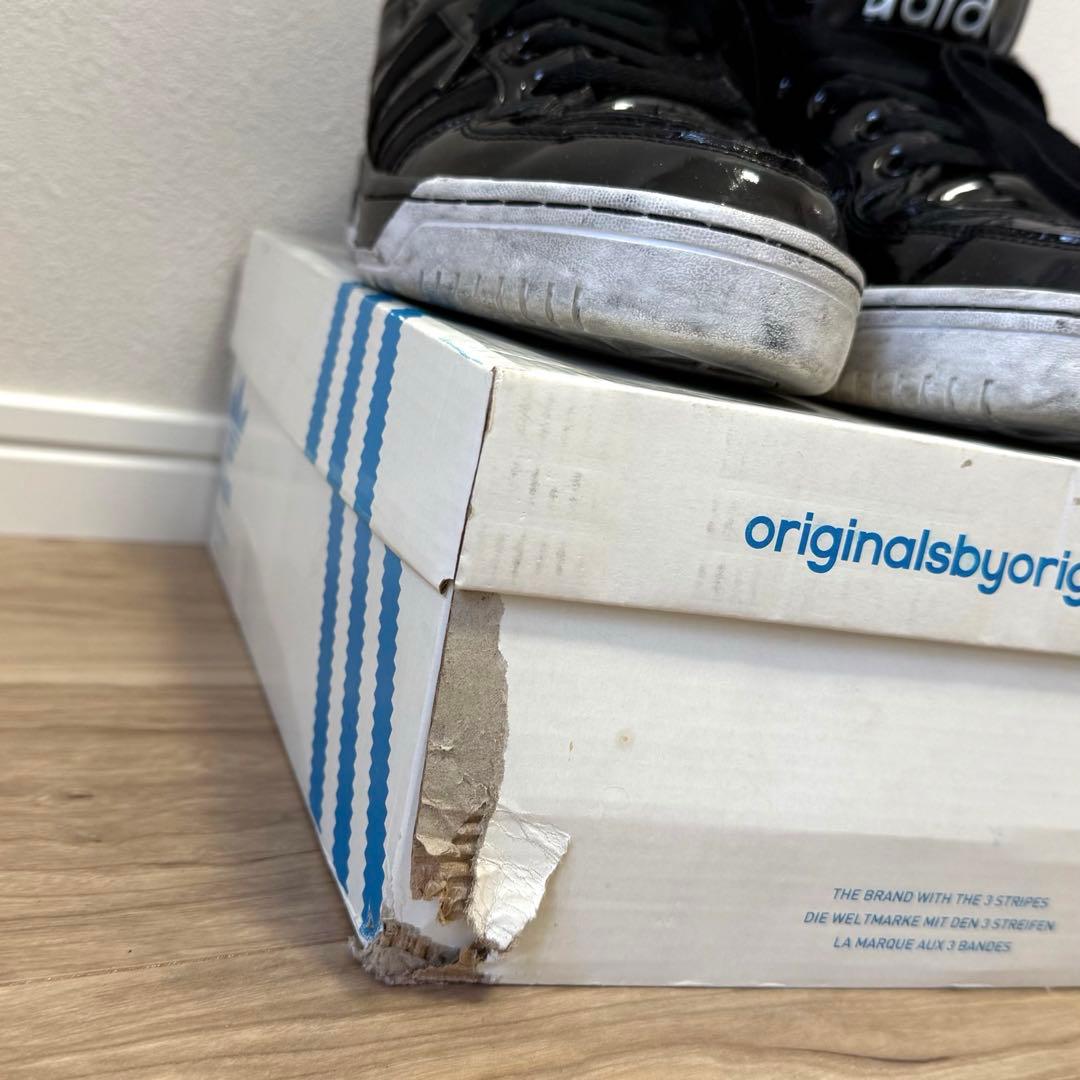 JS Superstar Hi ブラック 28cm 箱・タグあり 着用少 美品