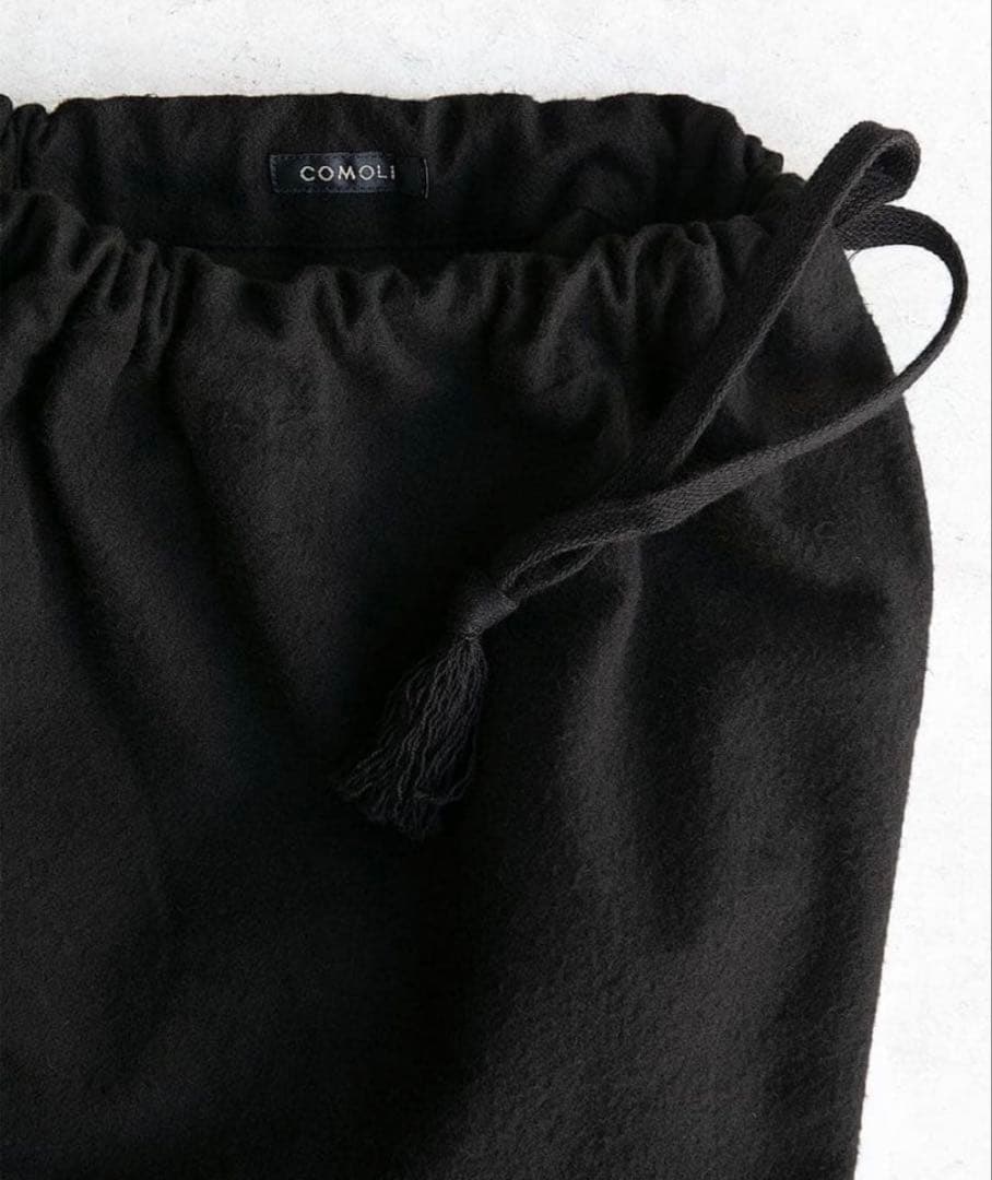 COMOLI コモリ　コットンネルポーチ 25AW