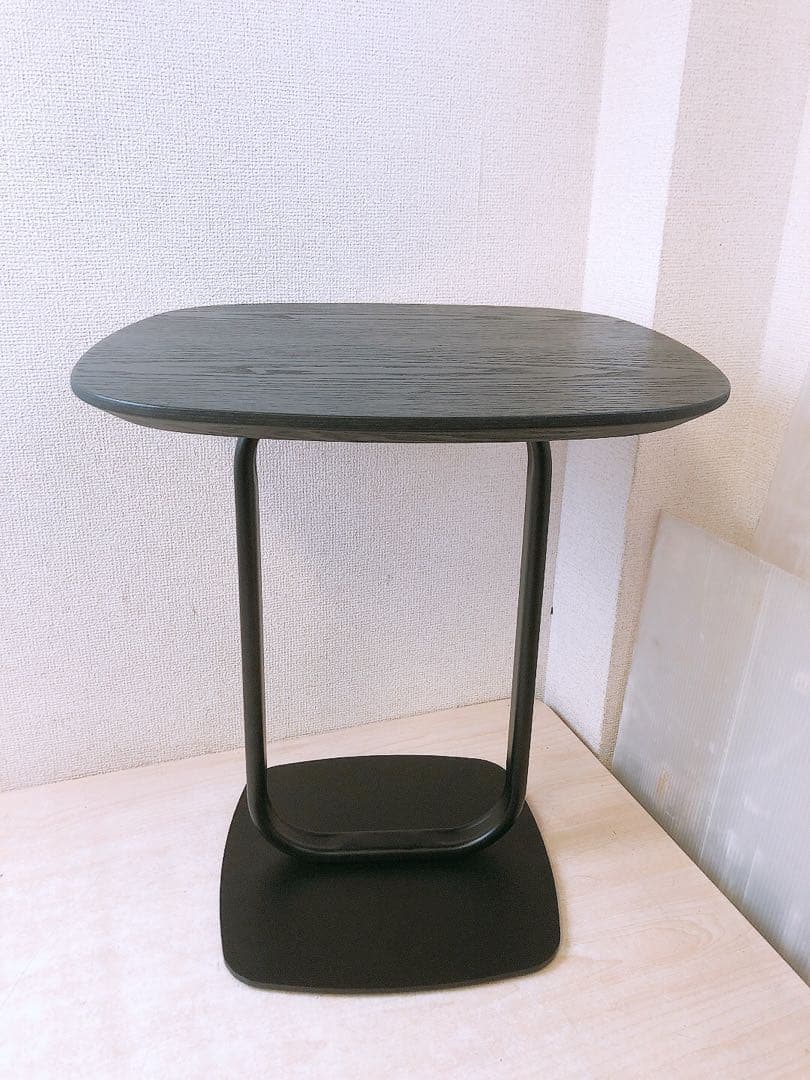 ⑧未使用★東谷 サイドテーブル ブラック TEC-84BK 机 インテリア家具
