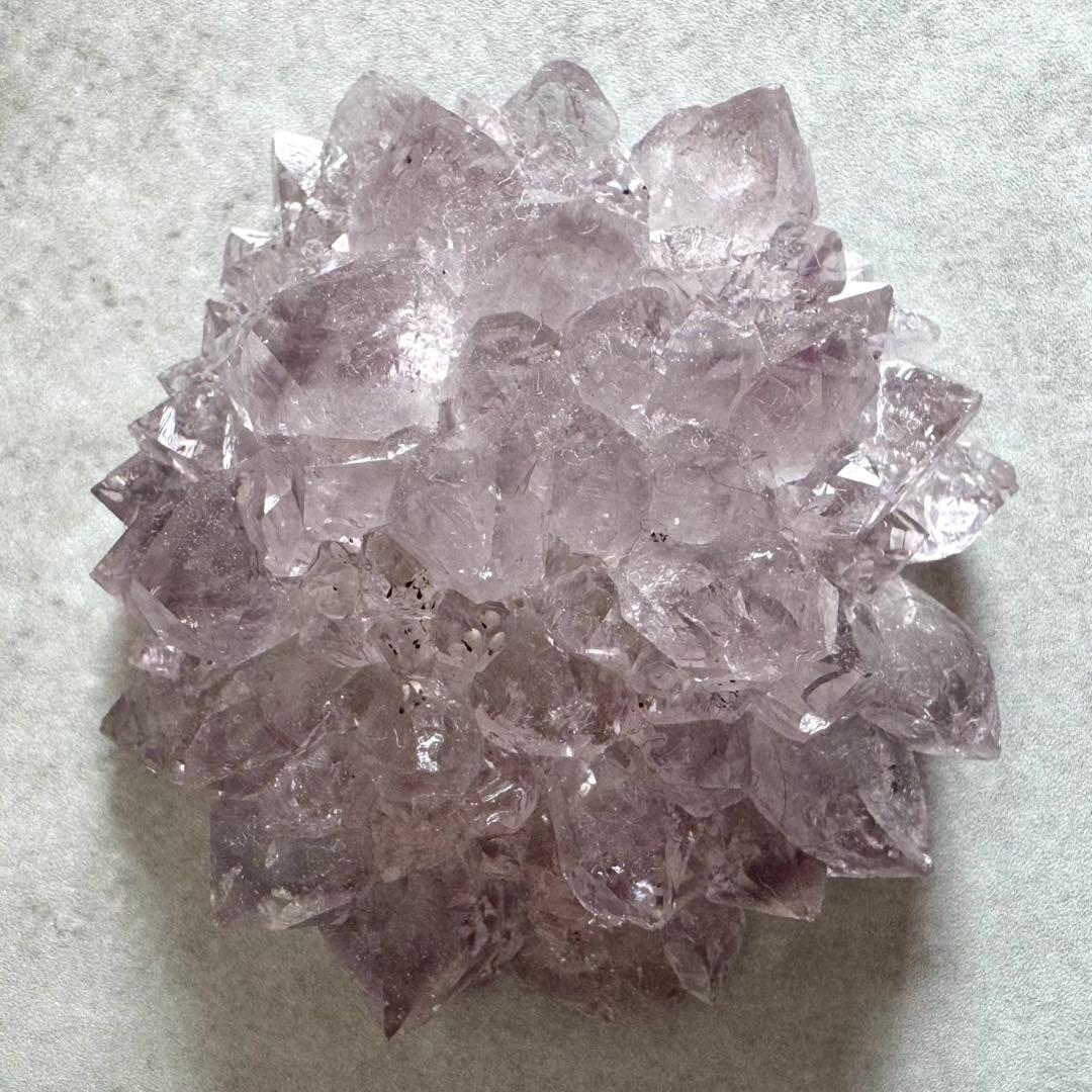 【希少】フラワーアメシスト　スタラクタイト　ウルグアイ産　原石