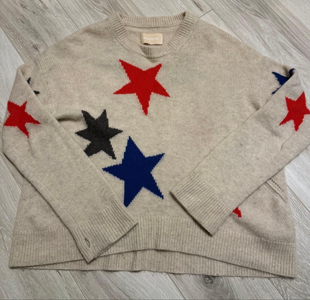 zadig & voltaire星柄ニットセーター ZV