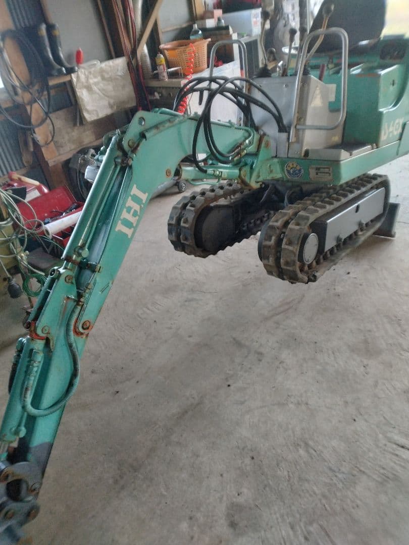IHI IS4GX 小型バックホー アワ1700台 総重量400kg台
