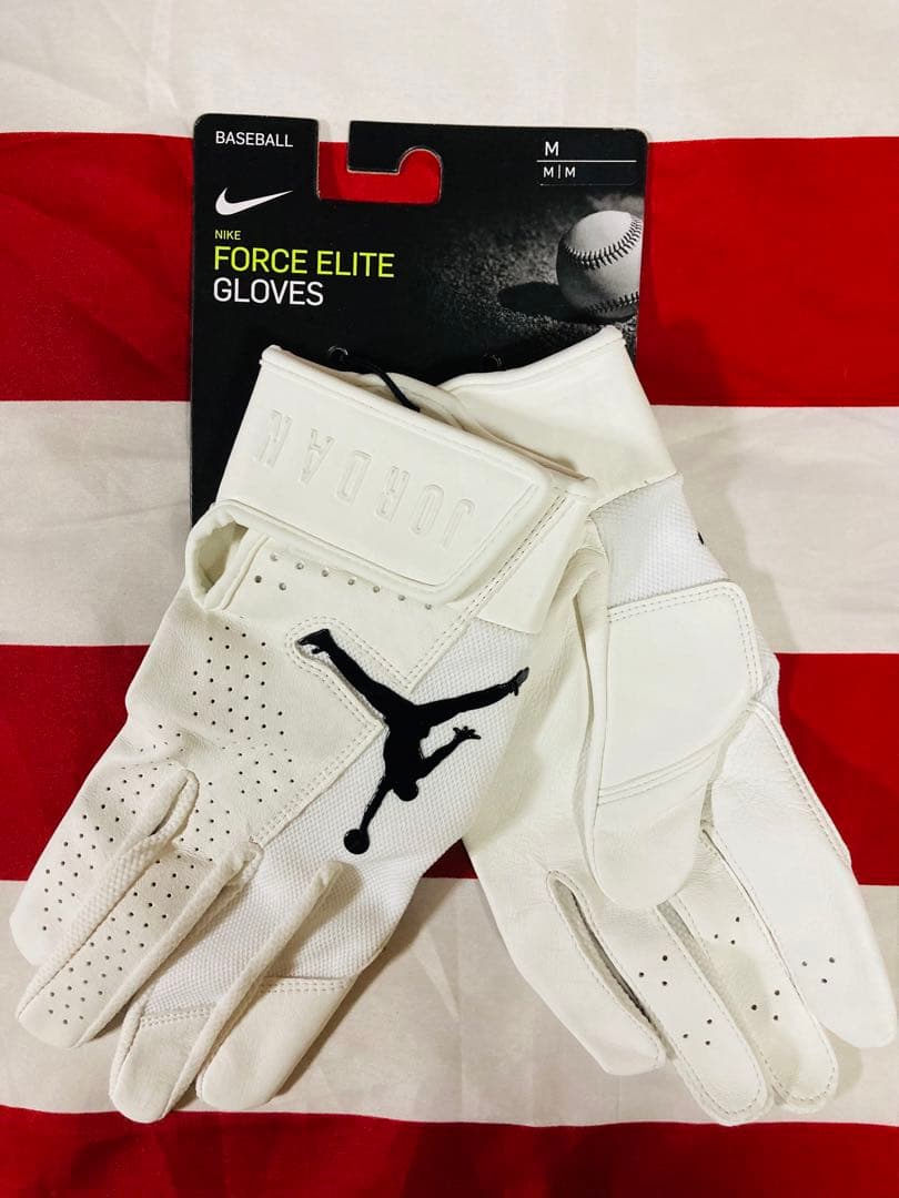 ジョーダン　バッティンググローブ　NIKE ナイキ　JORDAN Mサイズ
