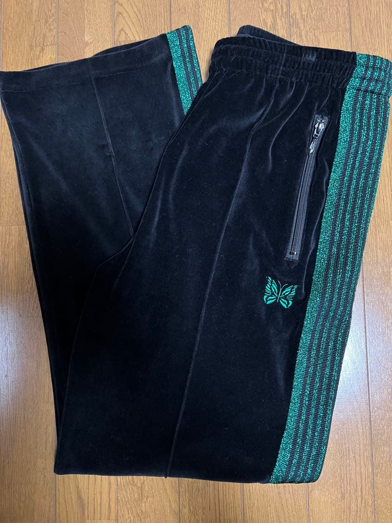 ⚠️本日限り⚠️ LHP別注　needles トラックベロアパンツ　ストレート