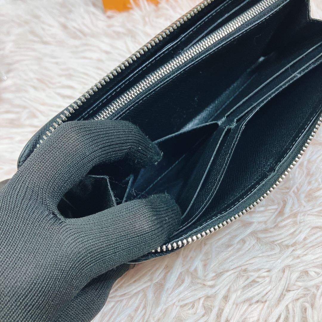 美品 ルイヴィトン エピ ポルトフォイユ クレマンス ブラック メンズ 即日発送