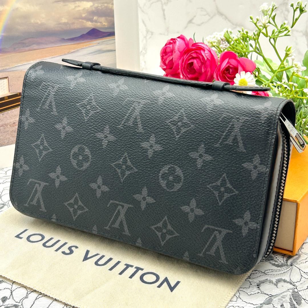★極美品★　ルイヴィトン　モノグラム　エクリプス　ジッピーXL　長財布