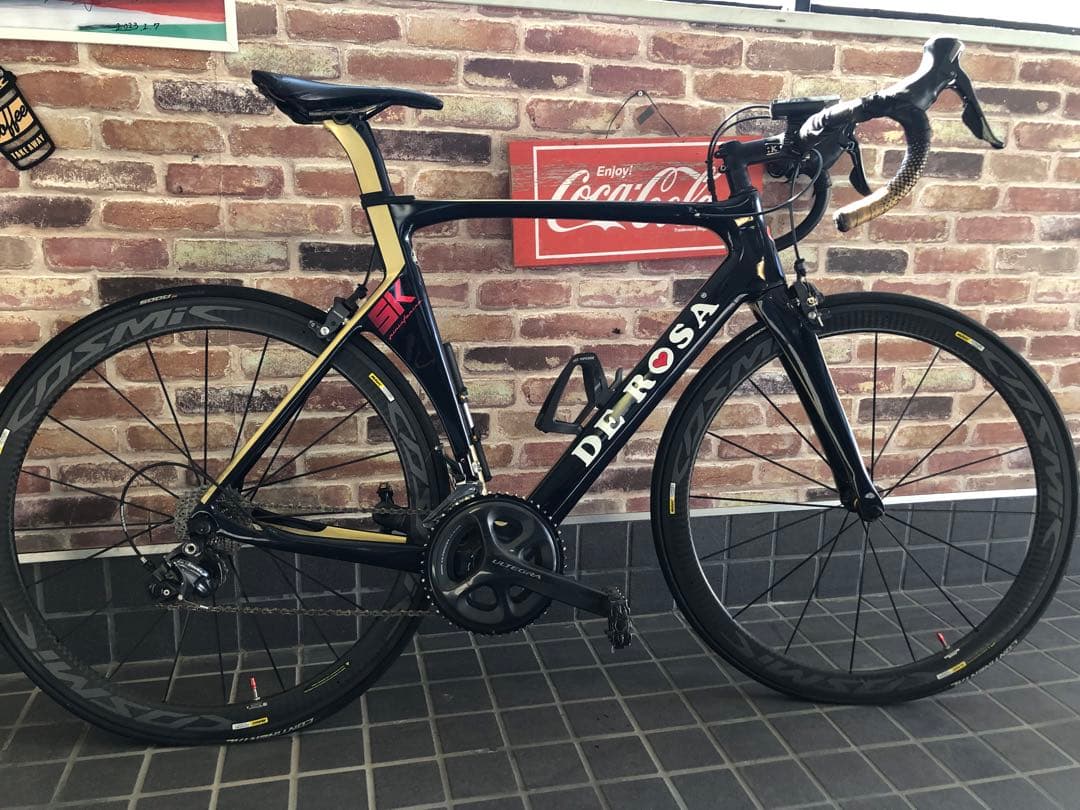 DE ROSA ロードバイク 黒/金