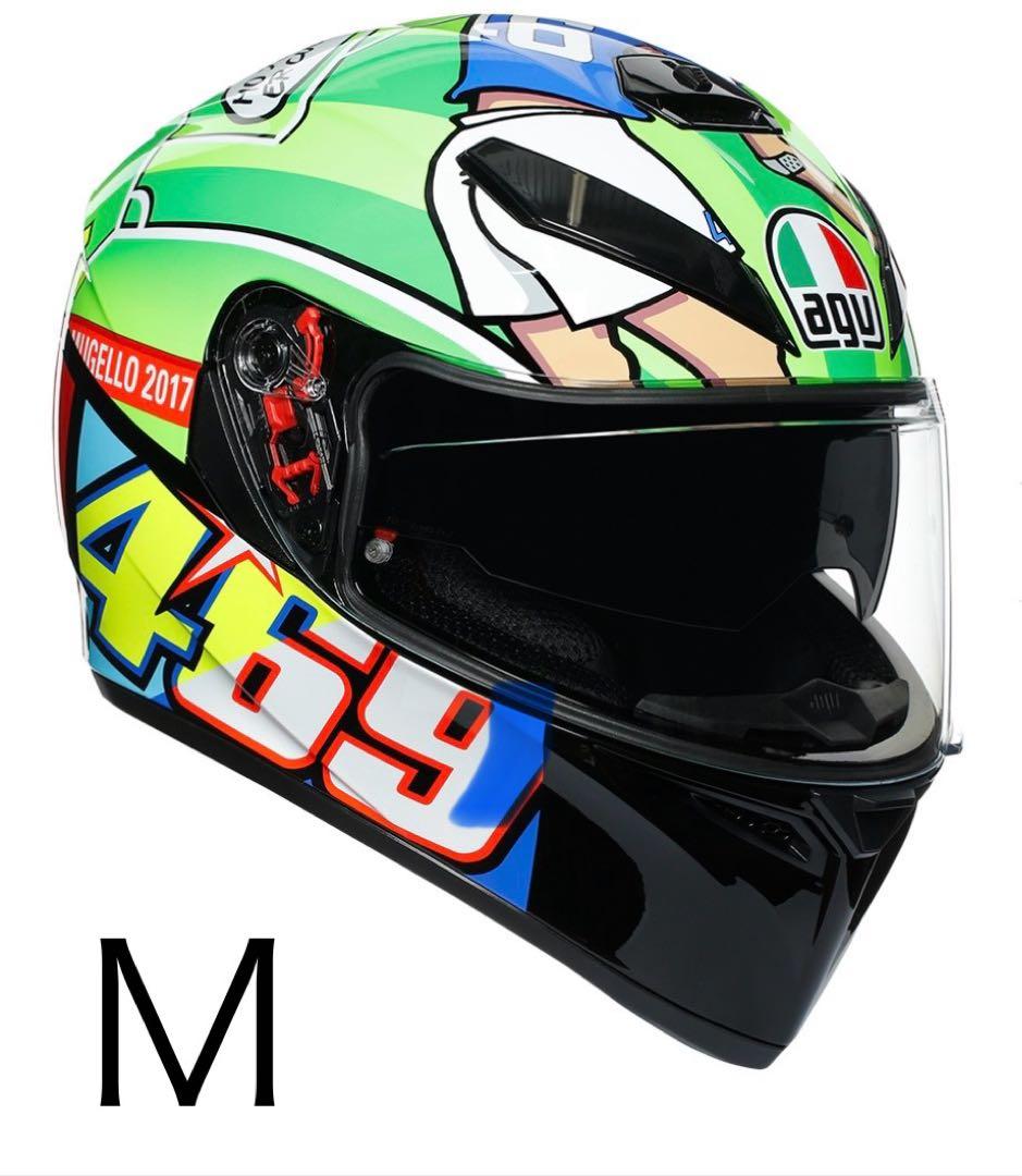 【正規品】AGV フルフェイスヘルメット Mサイズ 2017年モデル