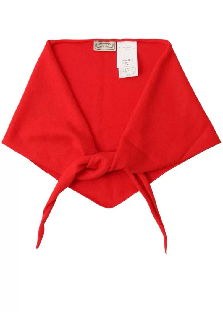 デミリー　シグネチャーカシミヤニットスカーフ　未使用