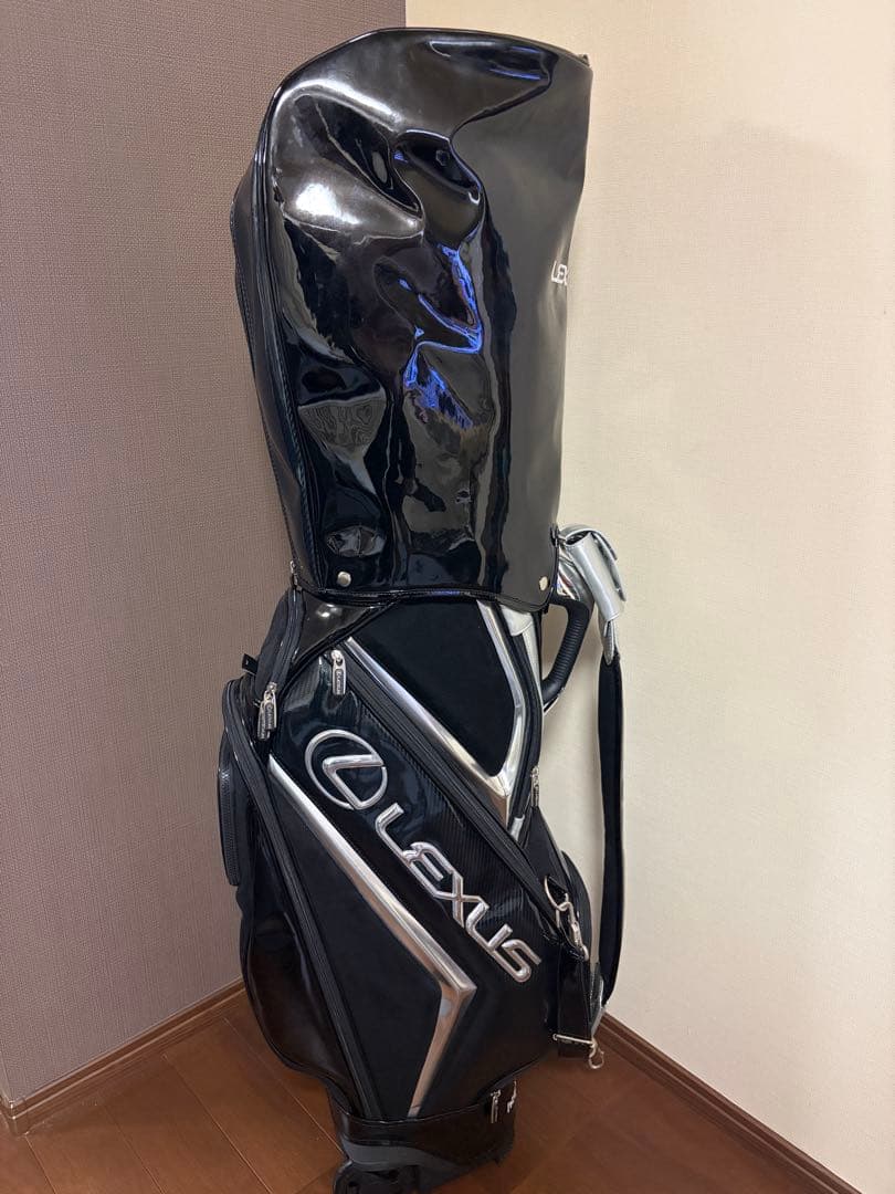 非売品レクサスLEXUSカート付きキャディーバッグ超美品おまけヘッドカバー