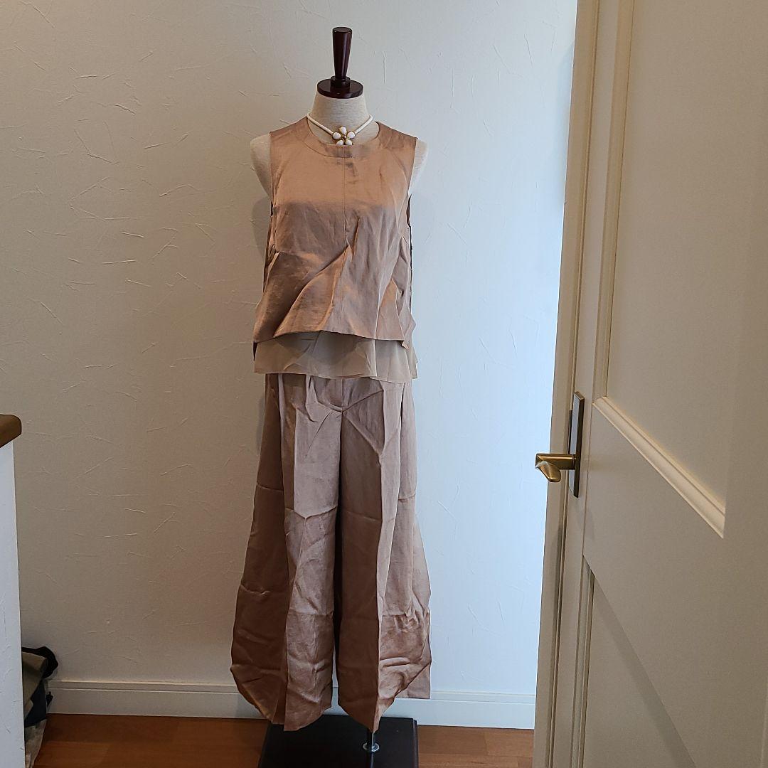 ★専用★ビーディングハート☆ベージュゴールド☆夏のセットアップおまけ付き