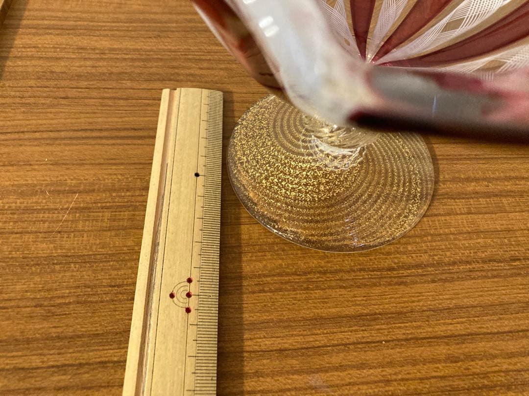 ヴェネチアングラス　ザンフィリココンポート