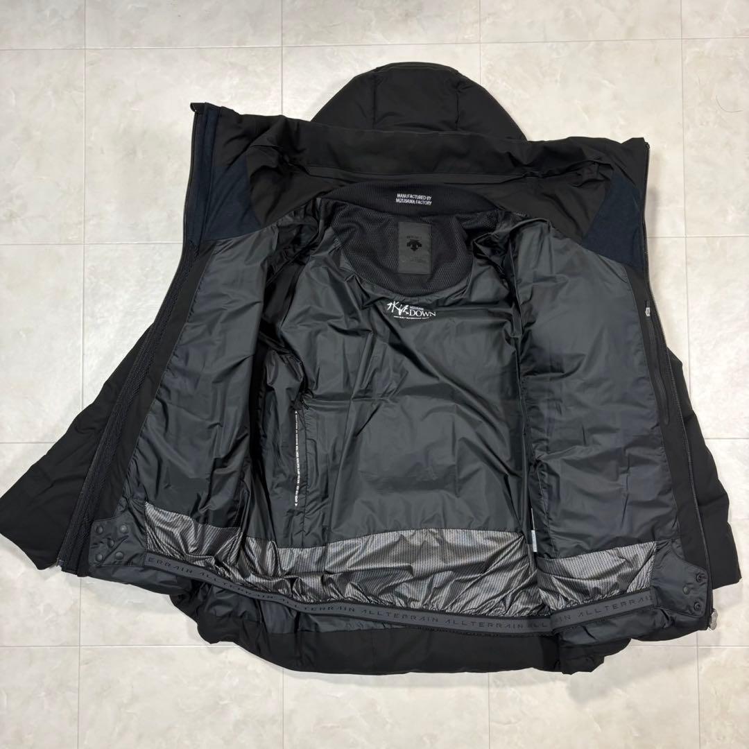 水沢ダウン イエナ IENA別注 デサント ブラック 黒 レディース