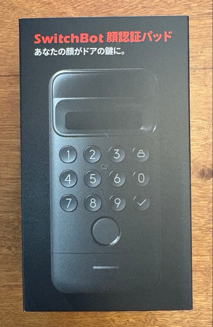 【新品未使用】SwitchBot 顔認証パッド