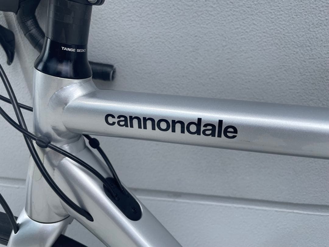CANNONDALE CAAD13 54 シルバー　SHIMANOアダプター付き