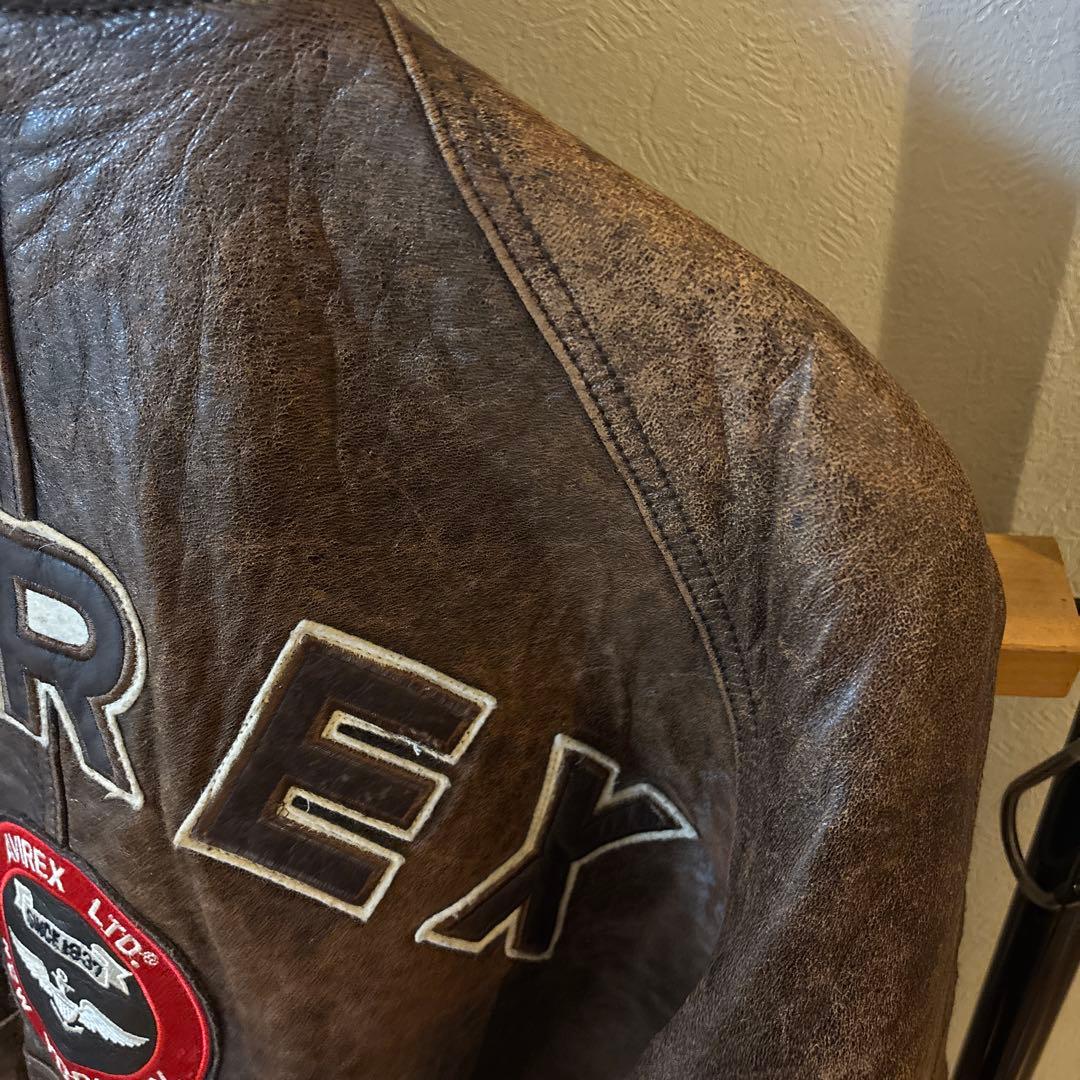 アビレックス　レザージャケット　本革ジャンパー AVIREX
