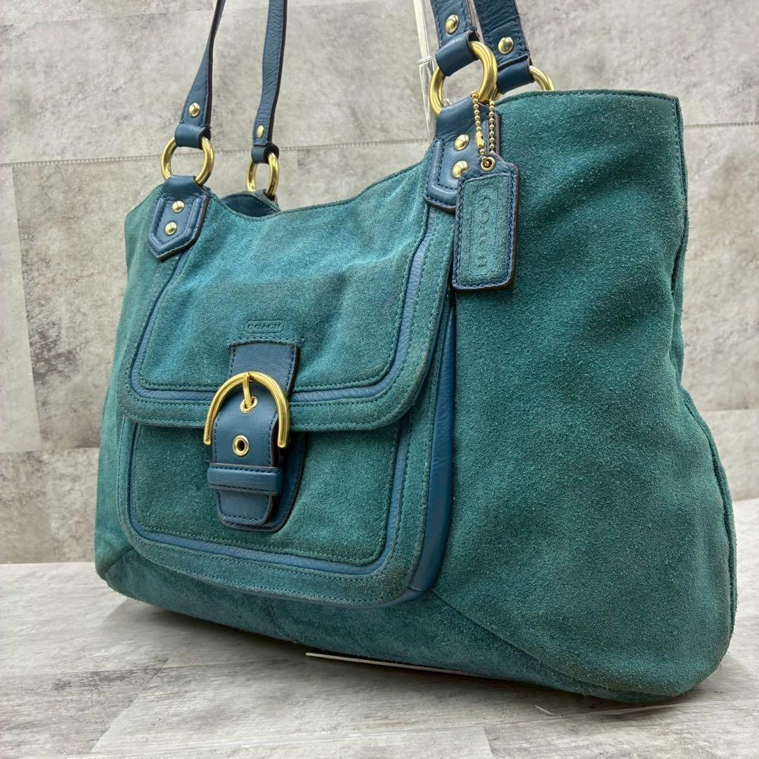 美品 コーチ archive ヌバック ソーホー ハンドバッグ トートバッグ