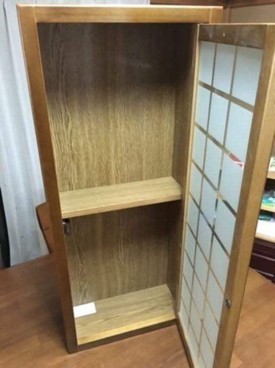 ガラス扉【収納棚▪️新品】