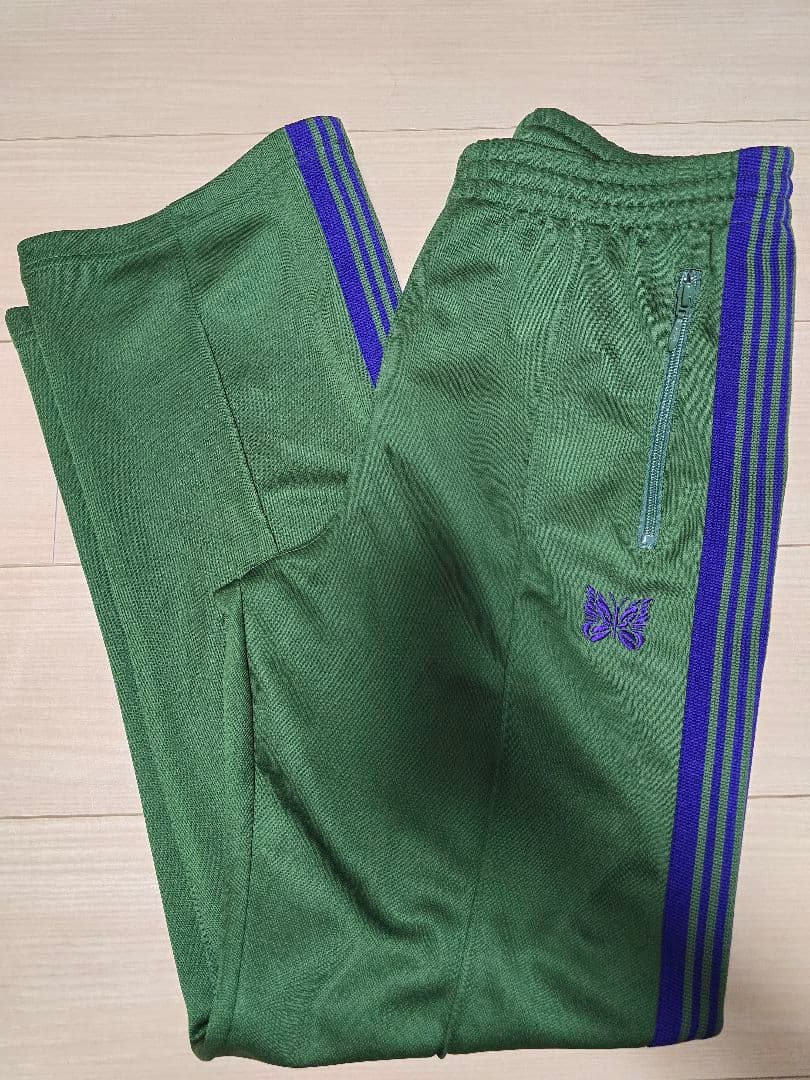 Needles トラックパンツ S グリーン