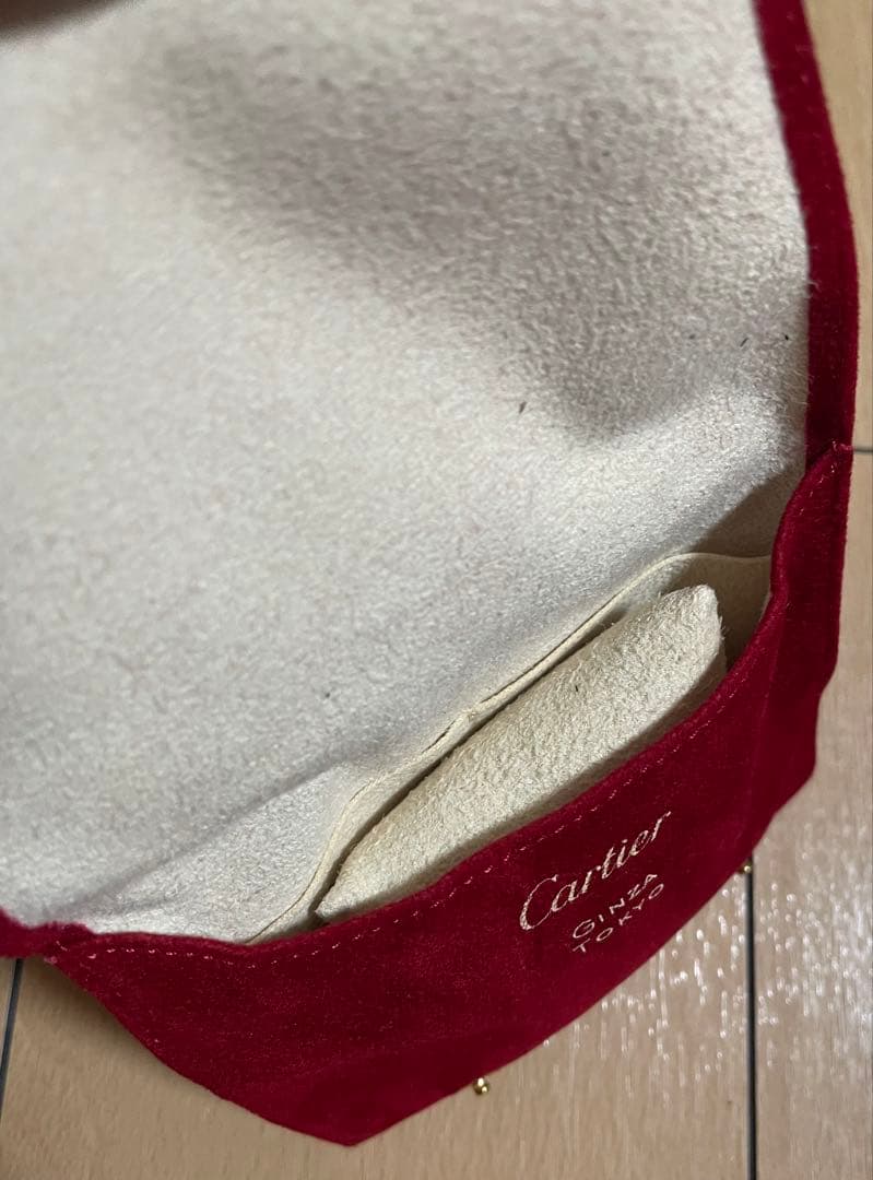 Cartier カルティエ 赤 ポーチ 13枚セット