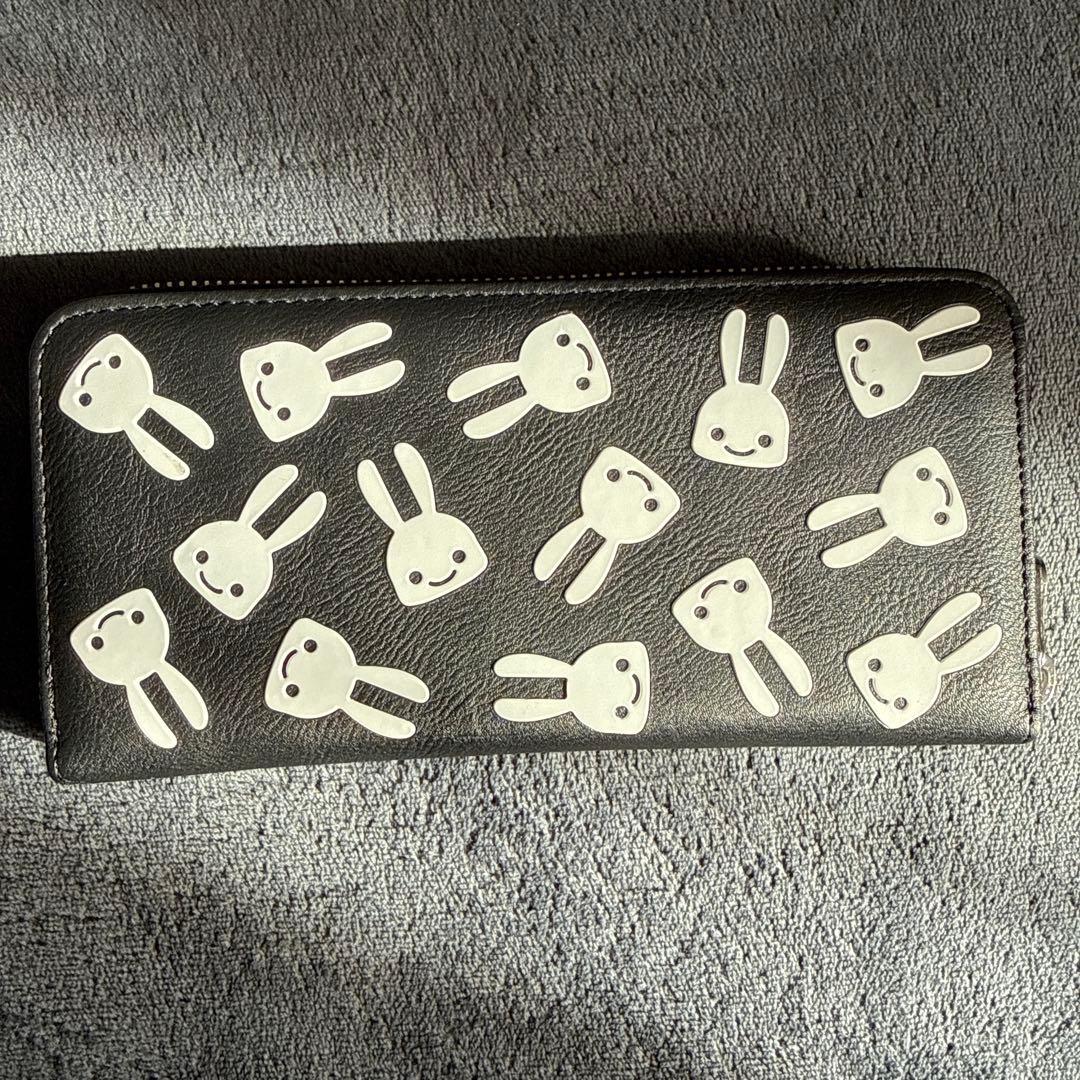 CUNE ウサギプリント 長財布
