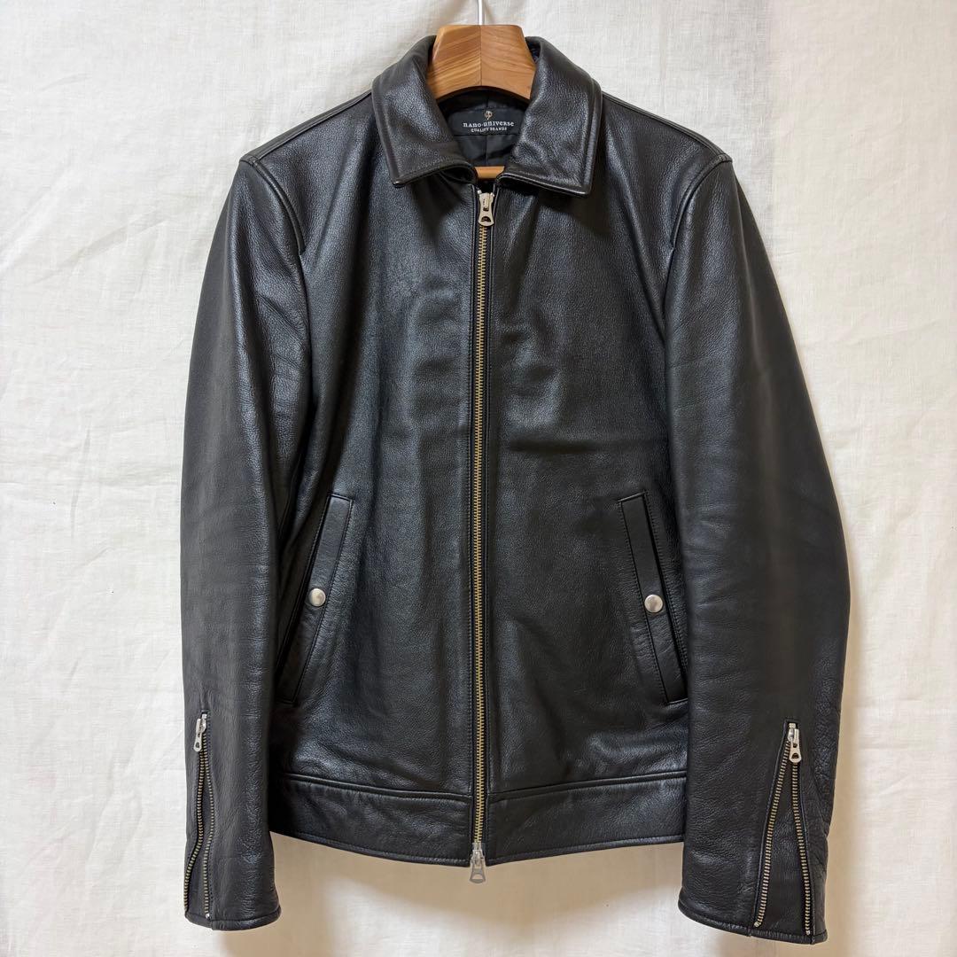 【牛革】ナノユニバース　ライダース　M nanouniverse