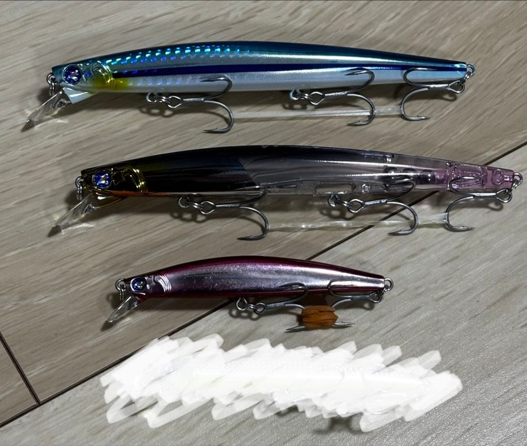 ブルーブルー ブローウィン 140S / 80S 4本セット未使用品・実釣品混在