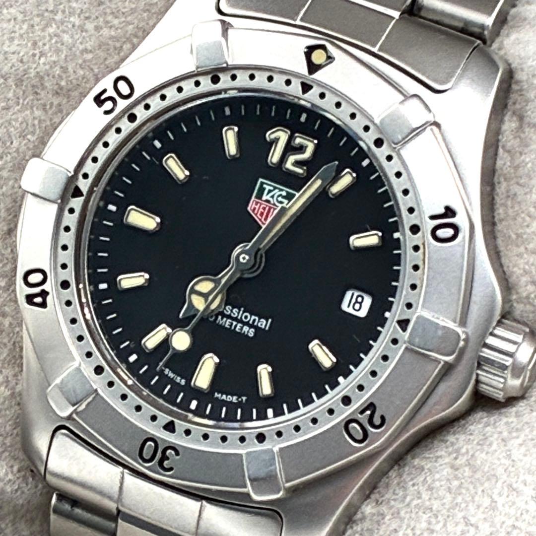 付属品多数 極美品 タグホイヤー プロフェッショナル 2000シリーズ 腕時計