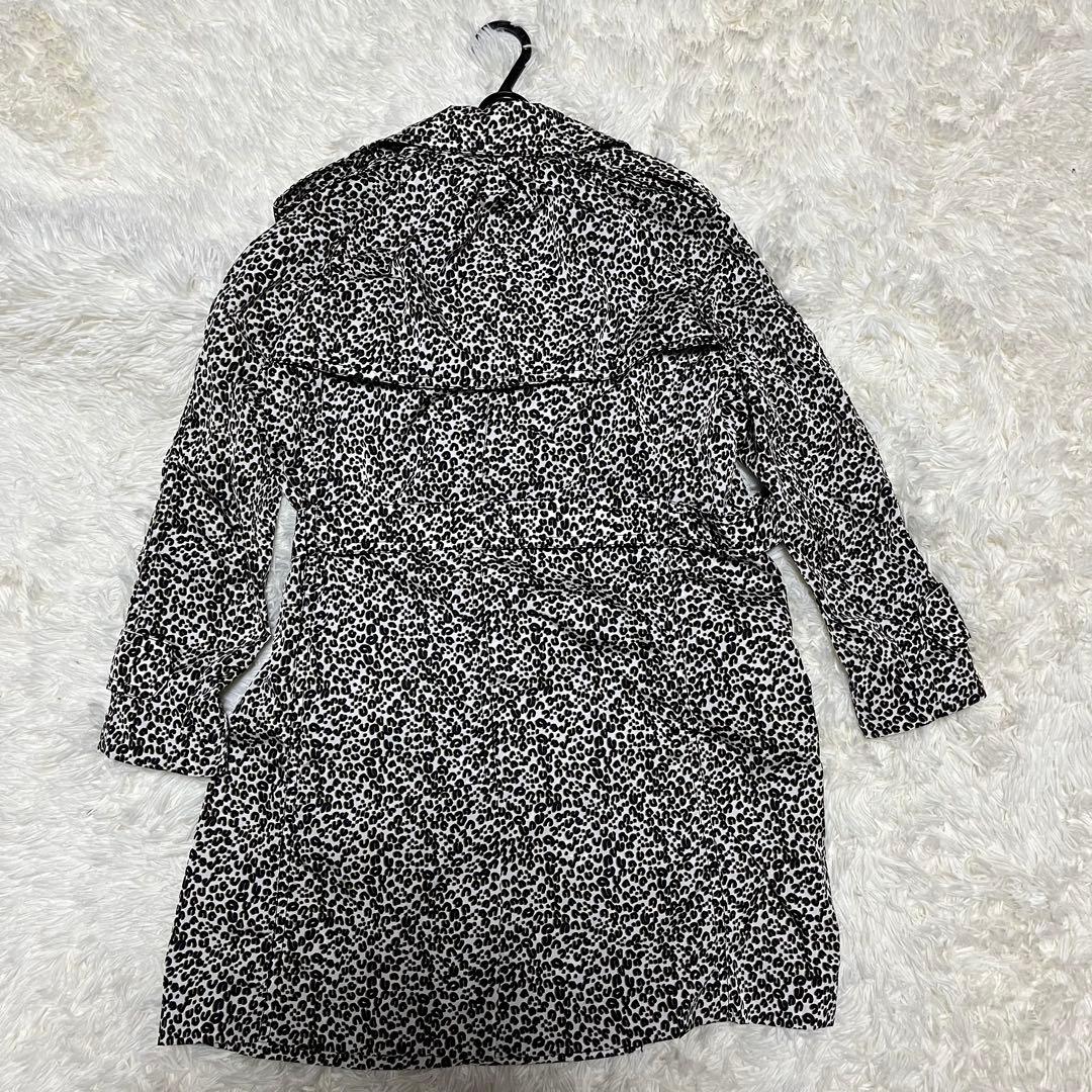 【極美品】 ルイヴィトン トレンチコート レオパード柄36 M