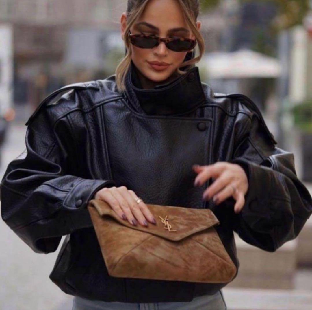 最終！限定出品！新品未使用タグ付き⭐︎ZARA ザラ⭐︎フェイクレザージャケット⭐︎M