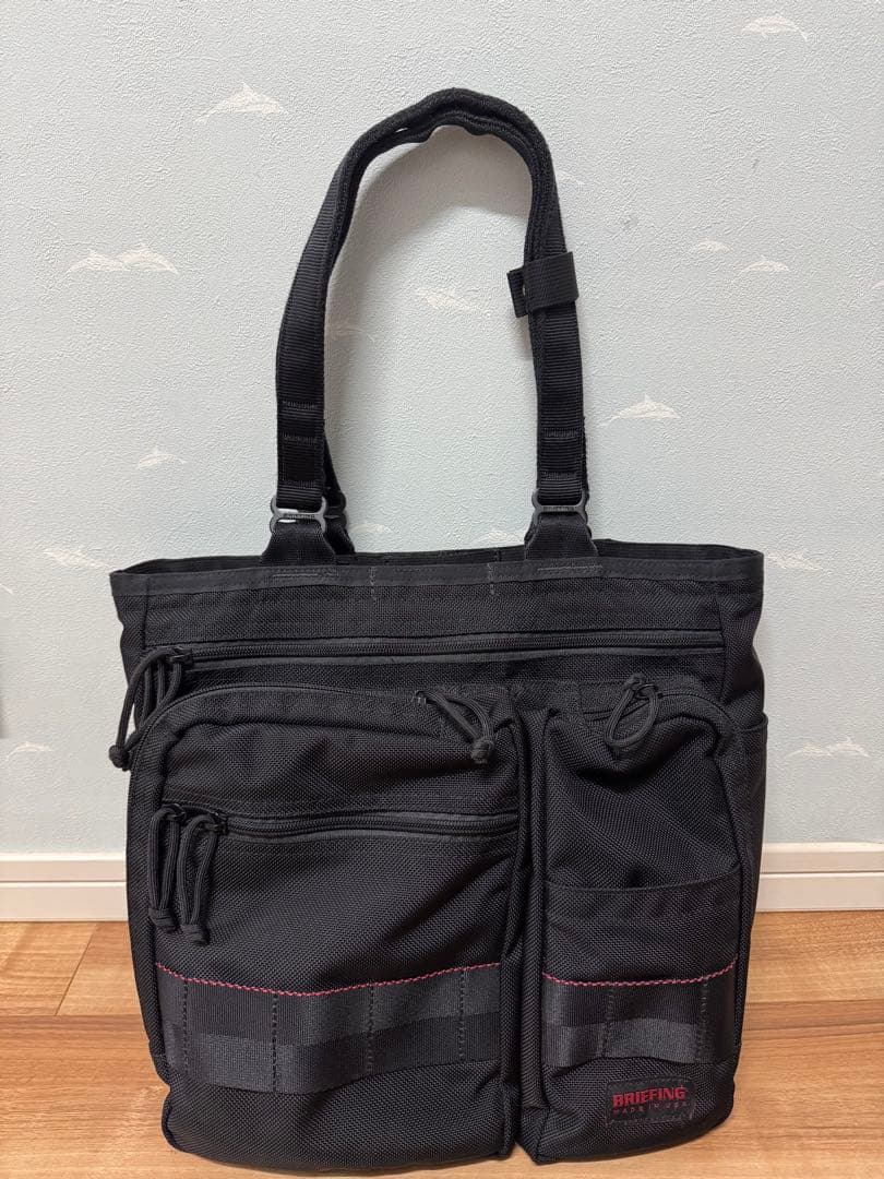 BRIEFING ブラック トートバッグ　BS TOTE TALL