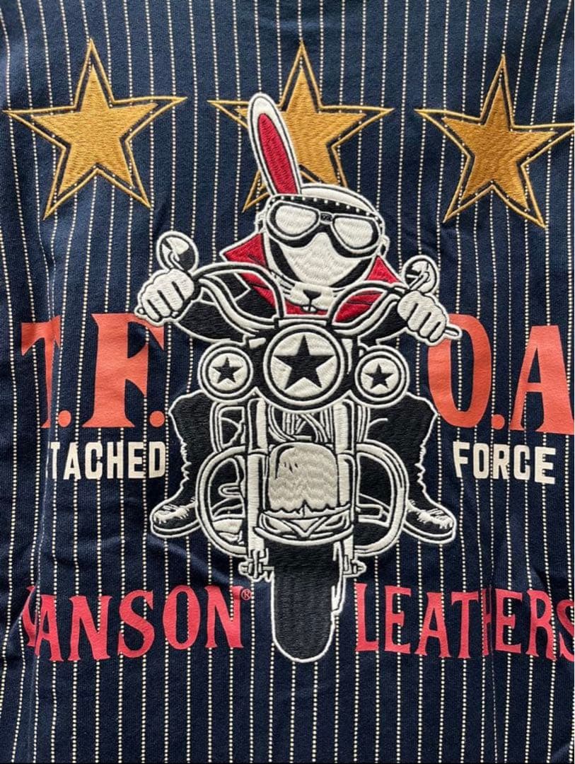 新品CROWSクローズWORSTワースト ✖デスラビット✖️vansonコラボ　M