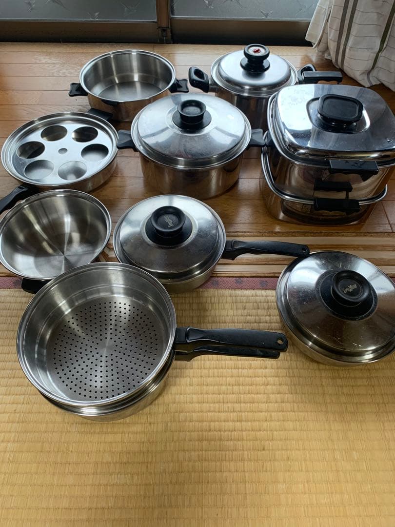 インコア片手両手鍋セット