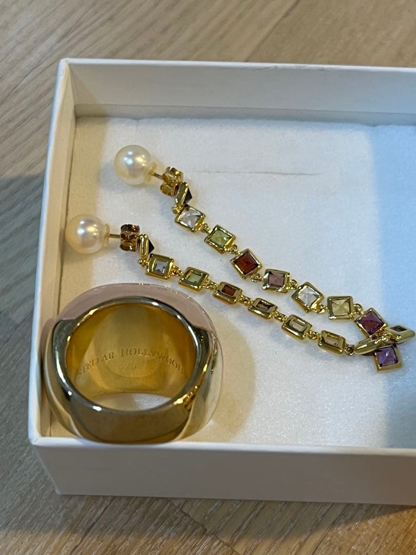 ステラハリウッド　神崎恵コラボピアス、リング