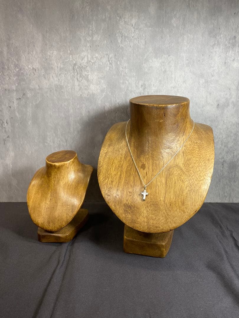 木製トルソー　大小2点セット　③